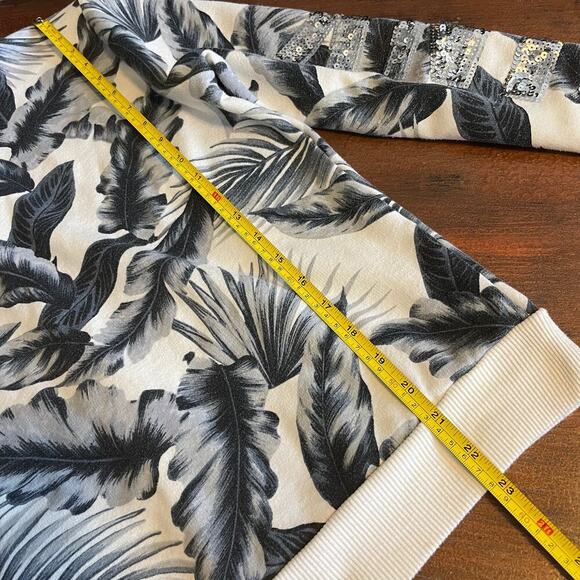 Victoria Secret PINK Blink Logo Women's Embroidery Sequined Hoodie Size Large - Picture 10 of 11